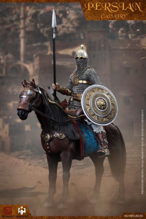 Persian Imperial Legion Cavalry & Warhorse 1/6 Scale Figure Set Gallery Image 3