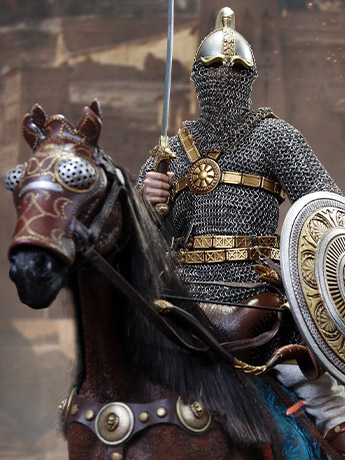 Persian Imperial Legion Cavalry & Warhorse 1/6 Scale Figure Set Gallery Image 2