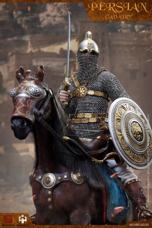 Persian Imperial Legion Cavalry & Warhorse 1/6 Scale Figure Set Gallery Image 4