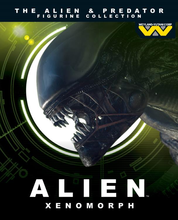 Alien & Predator Figurine Collection Xenomorph (Big Chap) Gallery Image 7
