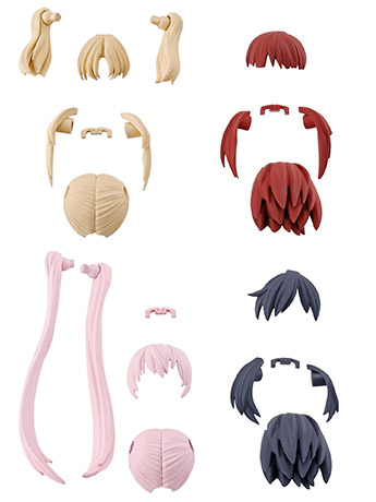 30 Minutes Sisters Option Hair Style Parts Vol.1 Box of 4 Accessory Kits Gallery Image 2
