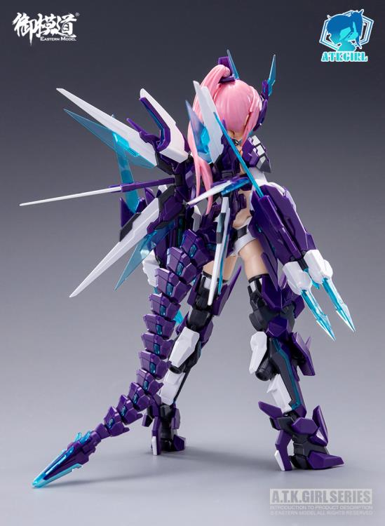 A.T.K. Girl Azure Dragon 1/12 Scale Model Kit Gallery Image 4