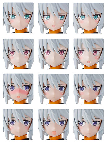 30 Minutes Sisters Option Face Parts Vol.1 Set of 4 Accessory Kits Gallery Image 2