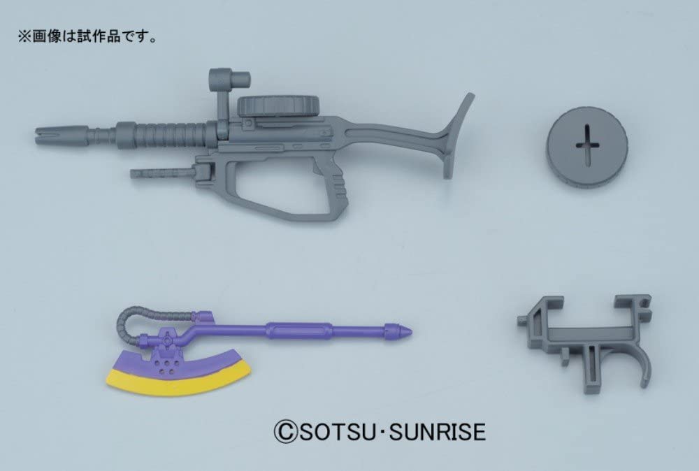 Mobile Suit Variations HGUC MS-06R-1A Zaku II Shin Matsunaga (Custom Type) 1/144 Scale Model Kit Gallery Image 7