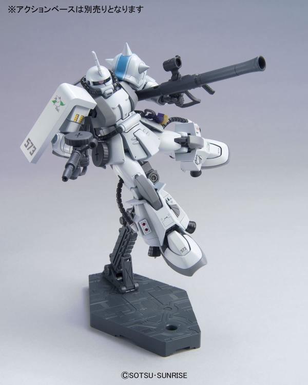 Mobile Suit Variations HGUC MS-06R-1A Zaku II Shin Matsunaga (Custom Type) 1/144 Scale Model Kit Gallery Image 5