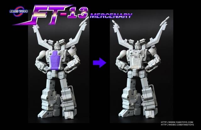 Fans Toys Set of 3 Figures (FT-12 Grenadier, FT-13 Mercenary, FT-14 Forager) Gallery Image 11