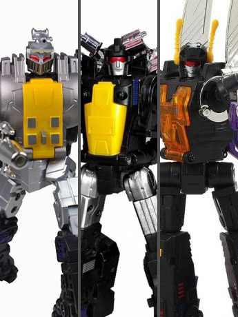 Fans Toys Set of 3 Figures (FT-12 Grenadier, FT-13 Mercenary, FT-14 Forager) Gallery Image 2