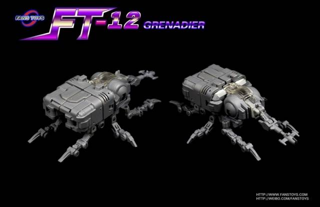 Fans Toys Set of 3 Figures (FT-12 Grenadier, FT-13 Mercenary, FT-14 Forager) Gallery Image 5