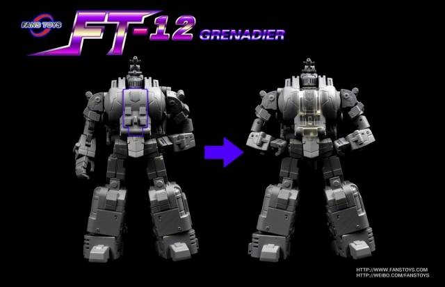 Fans Toys Set of 3 Figures (FT-12 Grenadier, FT-13 Mercenary, FT-14 Forager) Gallery Image 7