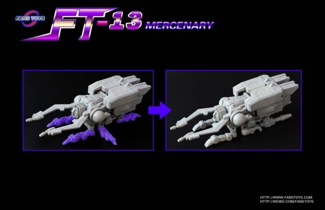 Fans Toys Set of 3 Figures (FT-12 Grenadier, FT-13 Mercenary, FT-14 Forager) Gallery Image 12