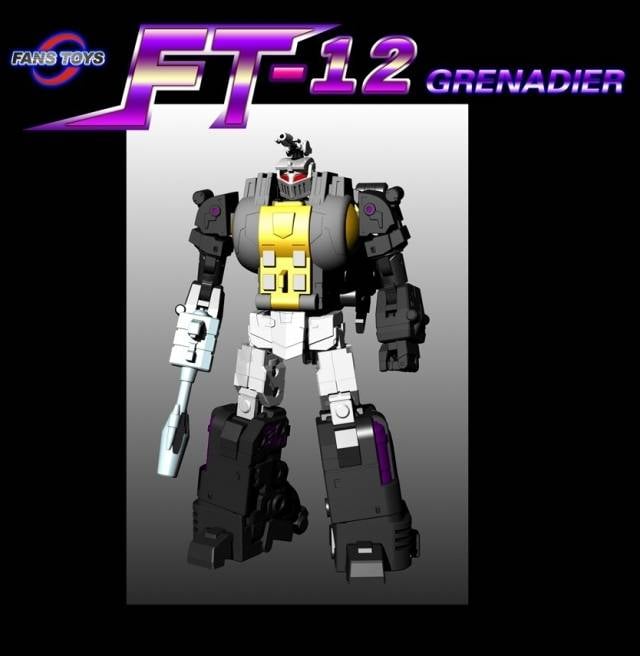 Fans Toys Set of 3 Figures (FT-12 Grenadier, FT-13 Mercenary, FT-14 Forager) Gallery Image 9
