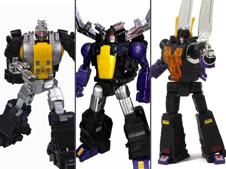 Fans Toys Set of 3 Figures (FT-12 Grenadier, FT-13 Mercenary, FT-14 Forager) Gallery Image 1