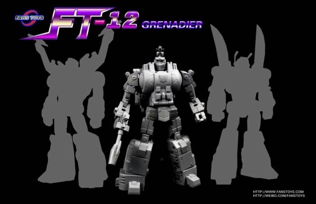 Fans Toys Set of 3 Figures (FT-12 Grenadier, FT-13 Mercenary, FT-14 Forager) Gallery Image 4
