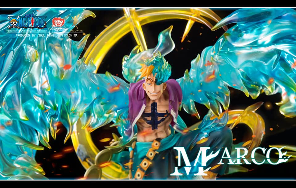 One Piece Marco the Phoenix Statue Gallery Image 6