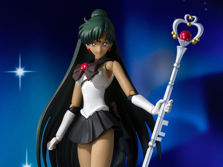 Sailor Moon S.H.Figuarts Sailor Pluto (Animation Color Edition) Action Figure Gallery Image 1