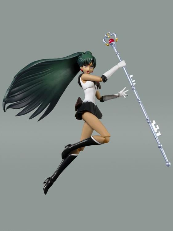 Sailor Moon S.H.Figuarts Sailor Pluto (Animation Color Edition) Action Figure Gallery Image 4