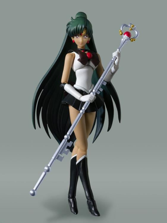 Sailor Moon S.H.Figuarts Sailor Pluto (Animation Color Edition) Action Figure Gallery Image 3