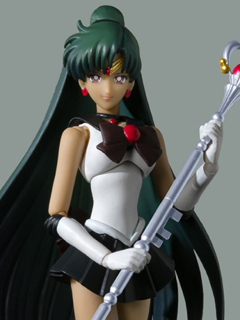 Sailor Moon S.H.Figuarts Sailor Pluto (Animation Color Edition) Action Figure Gallery Image 2