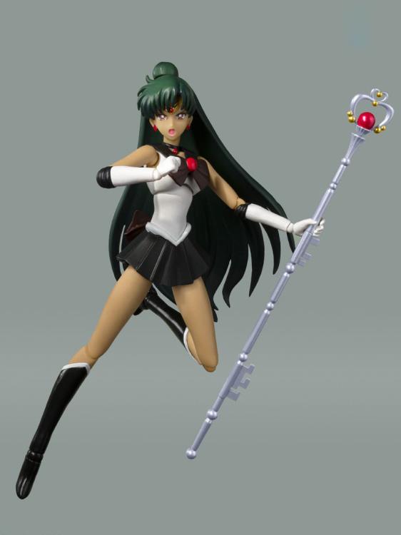Sailor Moon S.H.Figuarts Sailor Pluto (Animation Color Edition) Action Figure Gallery Image 6