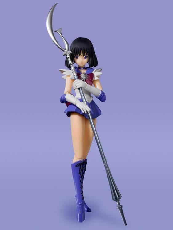 Sailor Moon S.H.Figuarts Sailor Saturn (Animation Color Edition) Action Figure Gallery Image 3