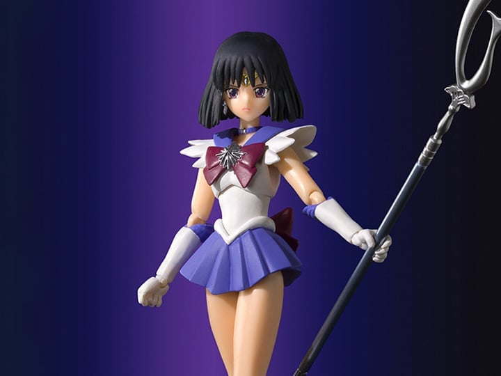 Sailor Moon S.H.Figuarts Sailor Saturn (Animation Color Edition) Action Figure Gallery Image 1