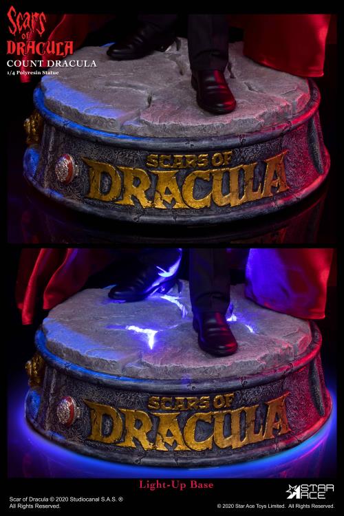 Scars of Dracula Count Dracula (Ver. 2.0) Deluxe 1/4 Scale Statue Gallery Image 9