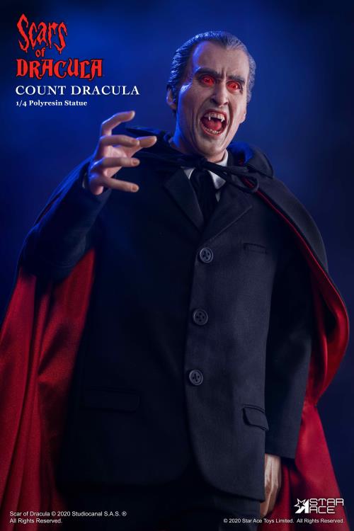 Scars of Dracula Count Dracula (Ver. 2.0) Deluxe 1/4 Scale Statue Gallery Image 5