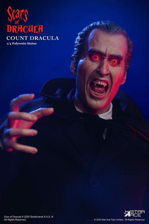 Scars of Dracula Count Dracula (Ver. 2.0) Deluxe 1/4 Scale Statue Gallery Image 7
