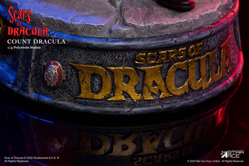 Scars of Dracula Count Dracula (Ver. 2.0) Deluxe 1/4 Scale Statue Gallery Image 10