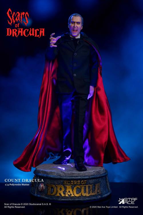 Scars of Dracula Count Dracula (Ver. 2.0) Deluxe 1/4 Scale Statue Gallery Image 3