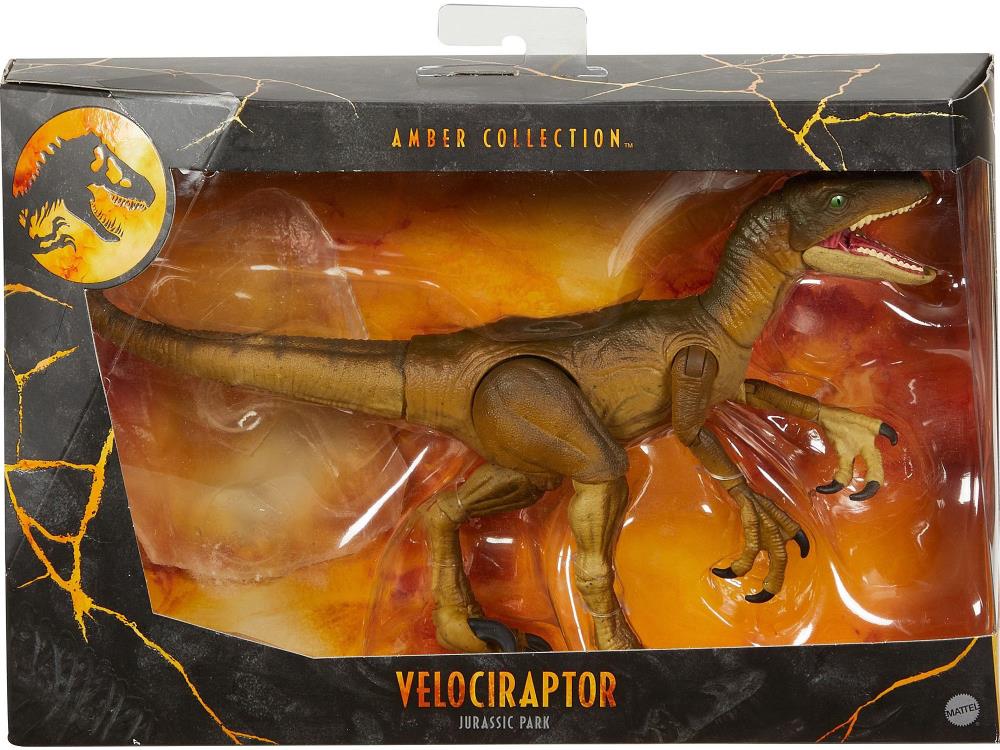 Jurassic Park Amber Collection Velociraptor Gallery Image 8
