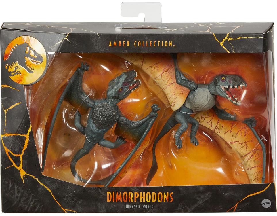 Jurassic World Amber Collection Dimorphodon Two-Pack Gallery Image 8