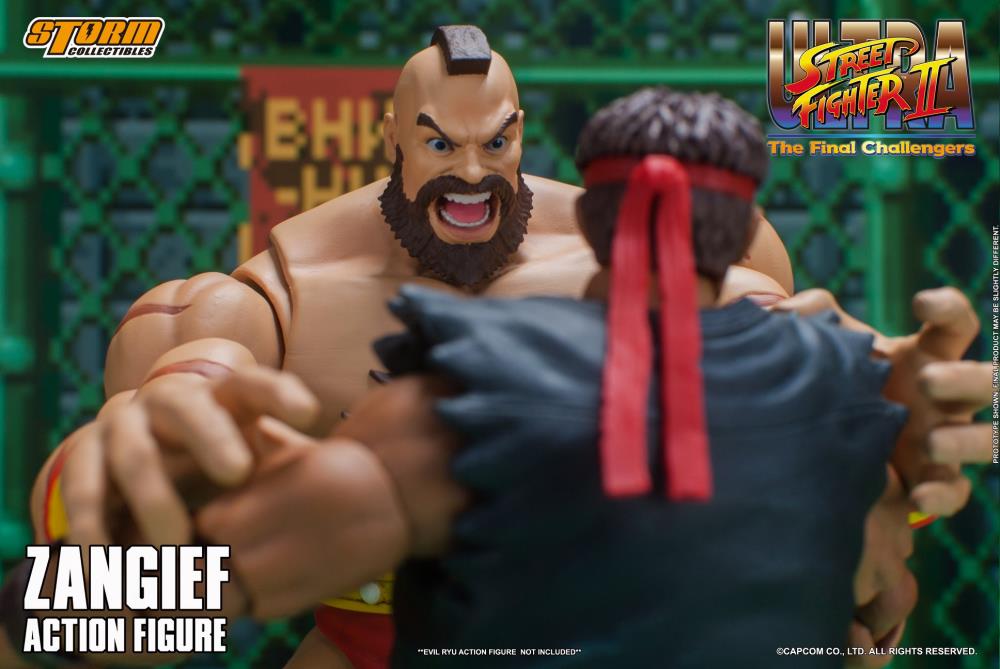 Ultra Street Fighter II: The Final Challengers Zangief 1/12 Scale Action Figure Gallery Image 22