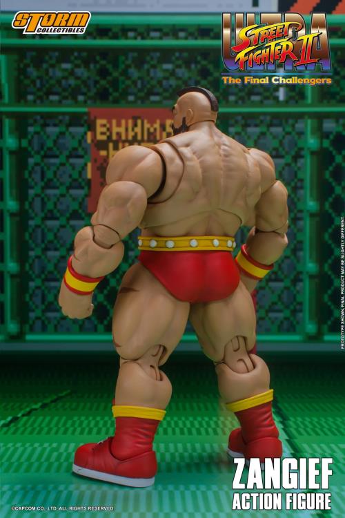 Ultra Street Fighter II: The Final Challengers Zangief 1/12 Scale Action Figure Gallery Image 5