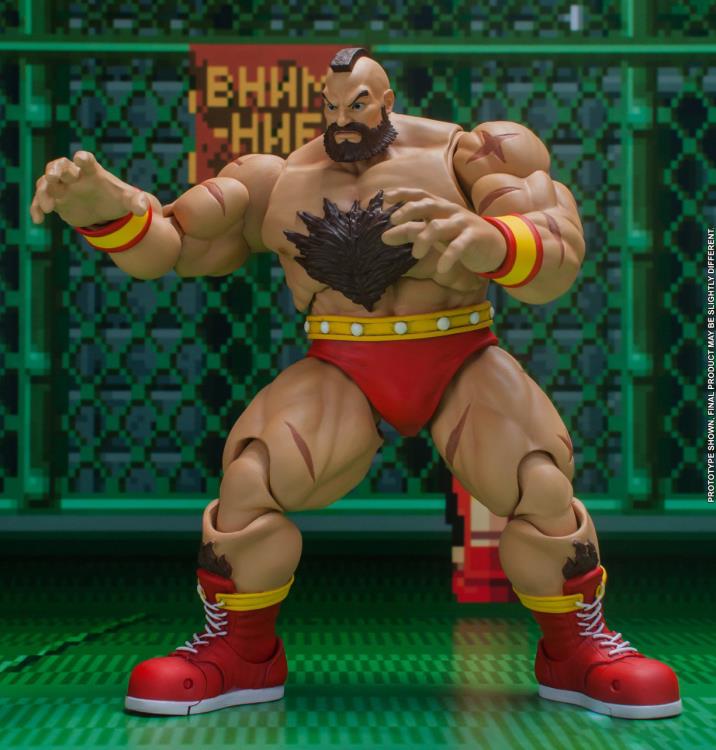 Ultra Street Fighter II: The Final Challengers Zangief 1/12 Scale Action Figure Gallery Image 8