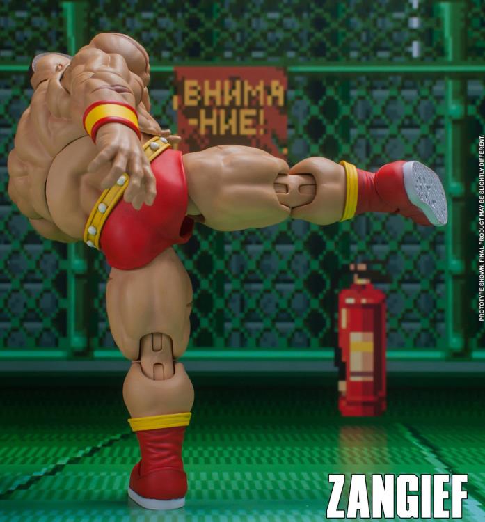 Ultra Street Fighter II: The Final Challengers Zangief 1/12 Scale Action Figure Gallery Image 12