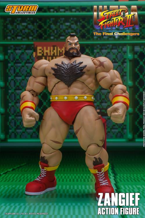 Ultra Street Fighter II: The Final Challengers Zangief 1/12 Scale Action Figure Gallery Image 4
