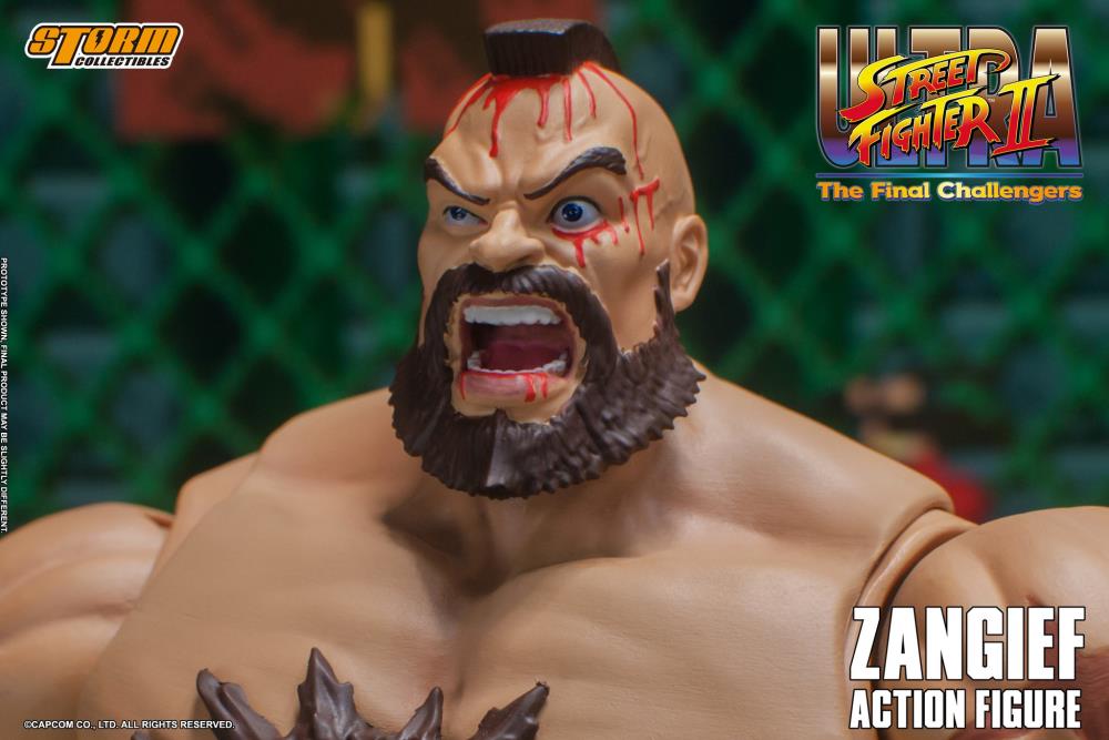 Ultra Street Fighter II: The Final Challengers Zangief 1/12 Scale Action Figure Gallery Image 27