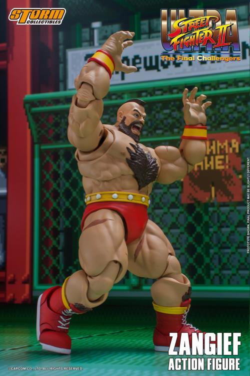 Ultra Street Fighter II: The Final Challengers Zangief 1/12 Scale Action Figure Gallery Image 19