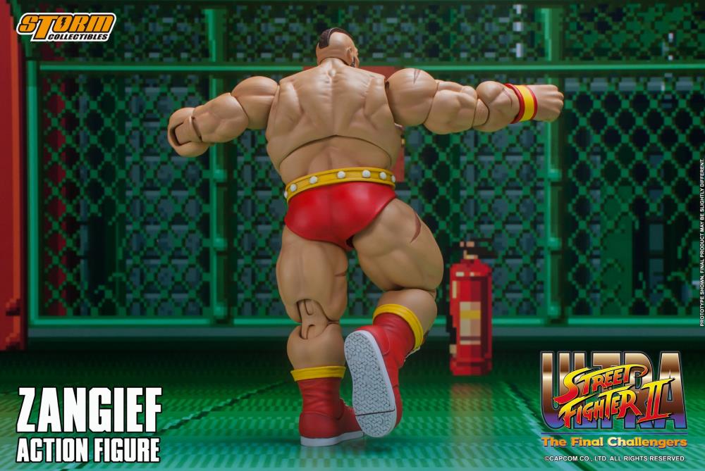Ultra Street Fighter II: The Final Challengers Zangief 1/12 Scale Action Figure Gallery Image 13