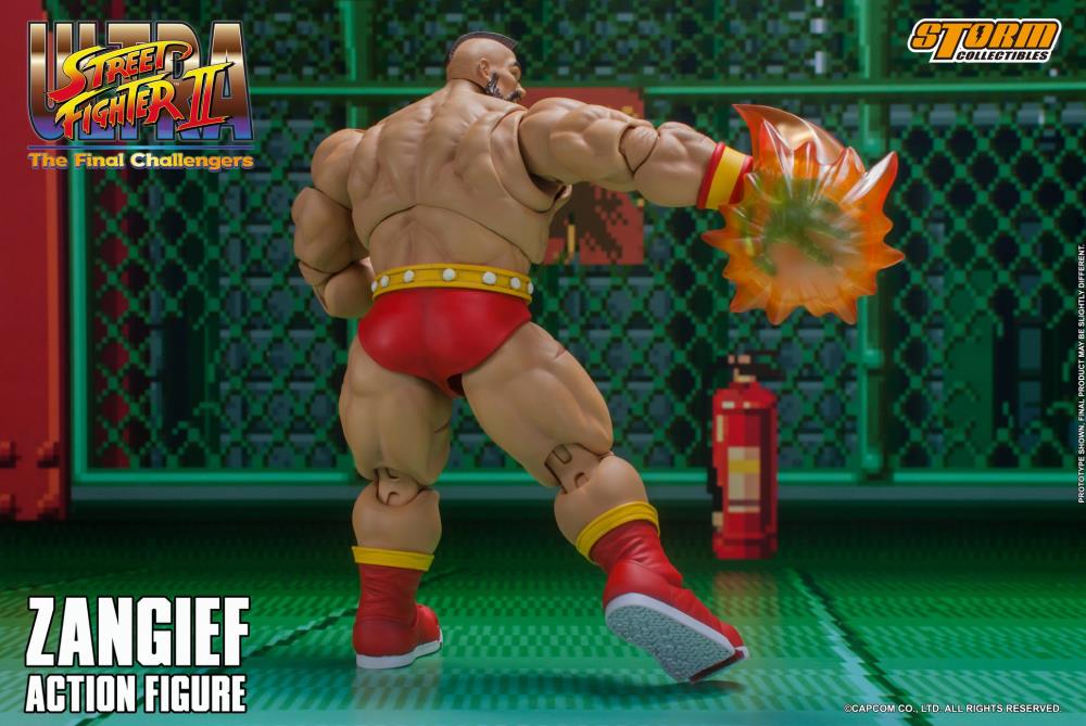 Ultra Street Fighter II: The Final Challengers Zangief 1/12 Scale Action Figure Gallery Image 16