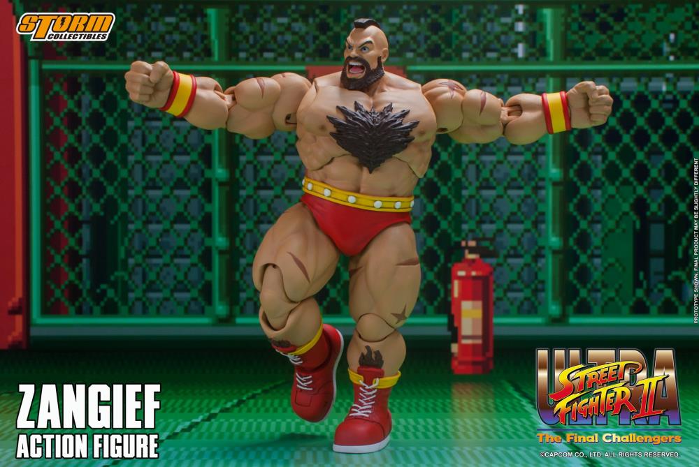 Ultra Street Fighter II: The Final Challengers Zangief 1/12 Scale Action Figure Gallery Image 14