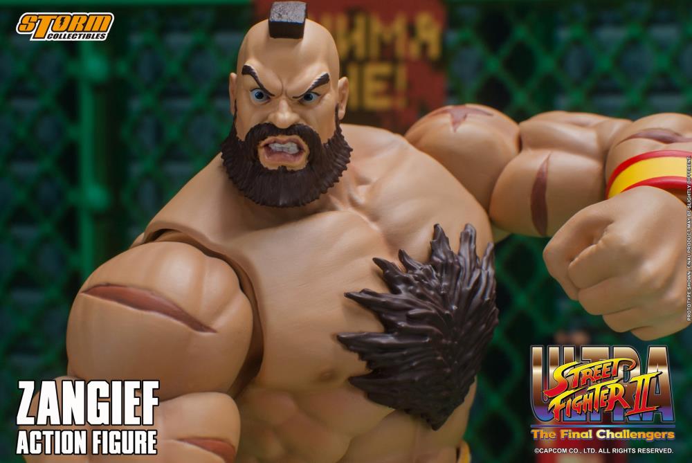 Ultra Street Fighter II: The Final Challengers Zangief 1/12 Scale Action Figure Gallery Image 26