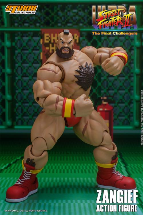 Ultra Street Fighter II: The Final Challengers Zangief 1/12 Scale Action Figure Gallery Image 3
