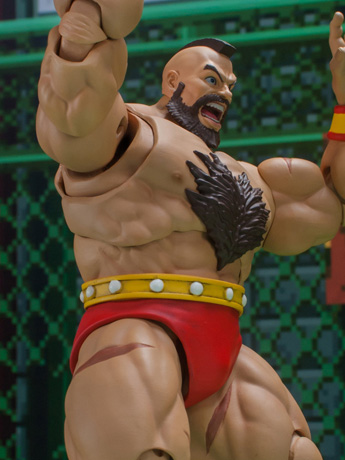 Ultra Street Fighter II: The Final Challengers Zangief 1/12 Scale Action Figure Gallery Image 2