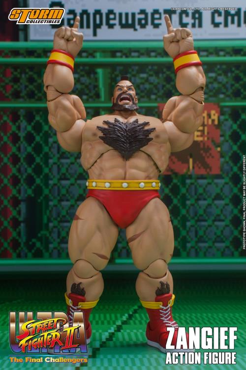 Ultra Street Fighter II: The Final Challengers Zangief 1/12 Scale Action Figure Gallery Image 21