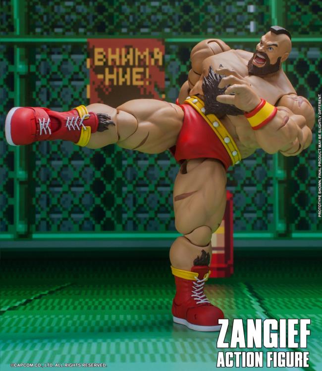 Ultra Street Fighter II: The Final Challengers Zangief 1/12 Scale Action Figure Gallery Image 11