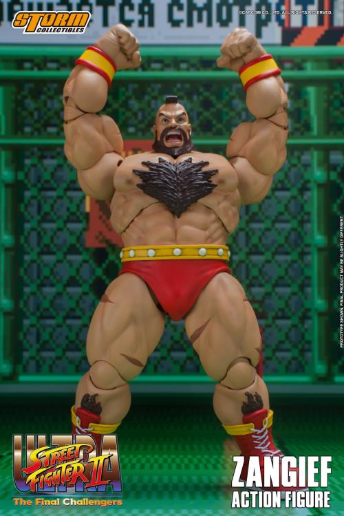 Ultra Street Fighter II: The Final Challengers Zangief 1/12 Scale Action Figure Gallery Image 20