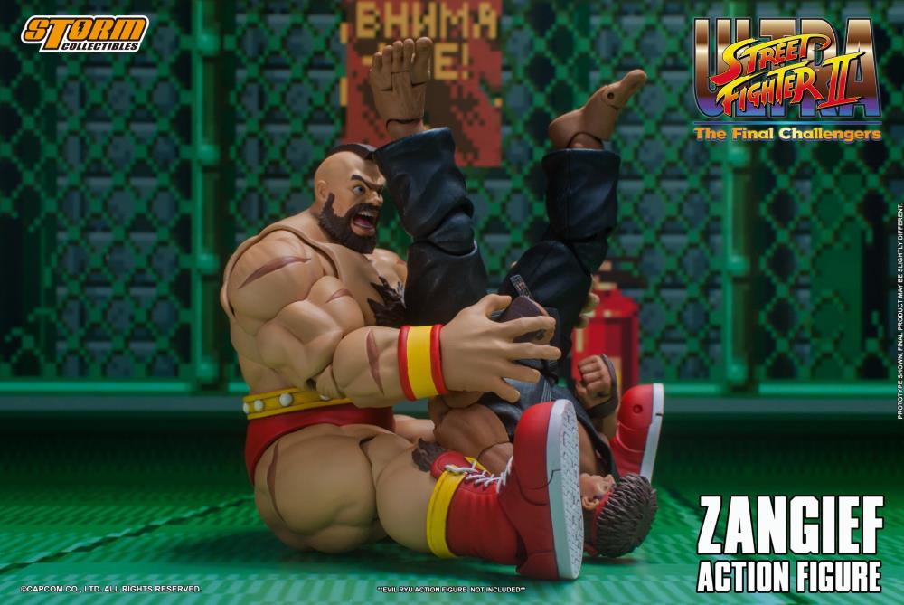 Ultra Street Fighter II: The Final Challengers Zangief 1/12 Scale Action Figure Gallery Image 25