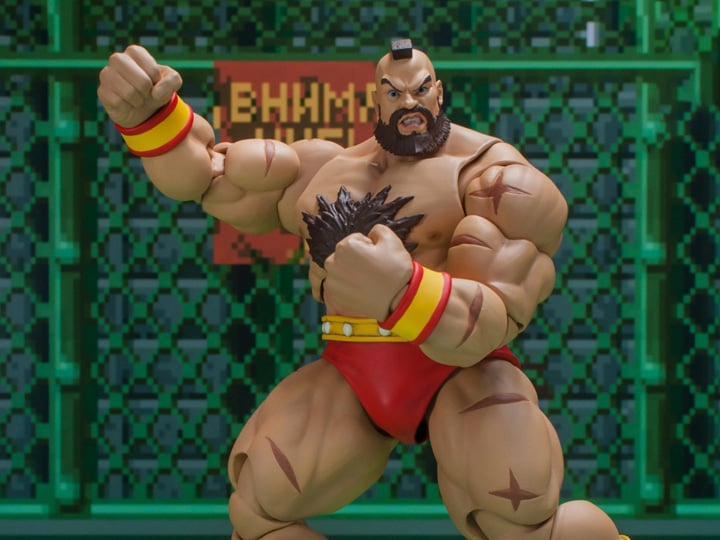Ultra Street Fighter II: The Final Challengers Zangief 1/12 Scale Action Figure Gallery Image 1